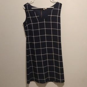 Used japna dress Size M color blue  , white